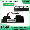Cecotec Conga 3090 3091 3092 2090 robot vacuum cleaner Conga 3090 parts replacement with 14.4V 12800mAh lithium-ion battery 1