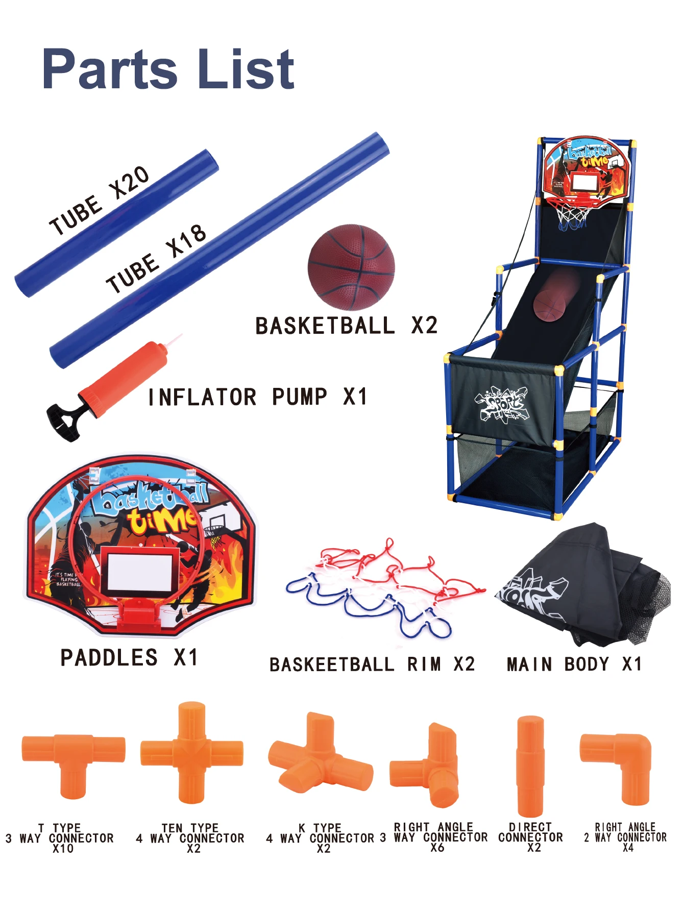 Children's basketball arcade game, children's shooting machine, indoor and outdoor toy basketball shooting system 5