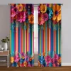 2pcs, Minimalist Curtains 2D print 2025-03-10_Carnival Celebrations Fabric (without rod) Decorations Outdoor Perfect for Bedroom 1