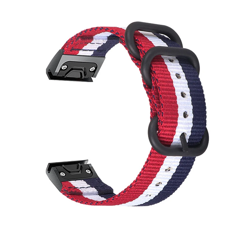

Nylon Watch Band For Garmin Fenix 6S 5S 20mm Wristband Quick Release Bracelet Strap For Fenix 6s Pro / 5s Plus / Descent Mk2S