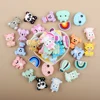 5/20/50pcs/Lot Silicone Beads Baby Cartoon Koala Bear Unicorn character Teething Beads DIY Pacifiers Chain Clip Baby Accessories 3