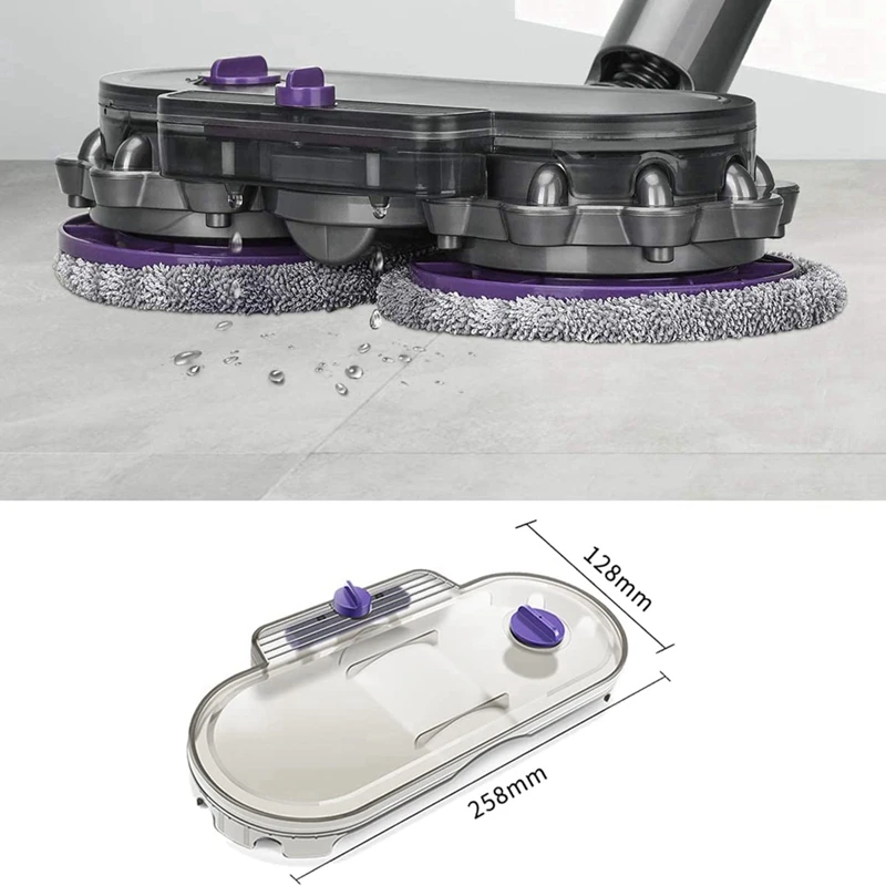 

Лучшие предложения сменная насадка для швабры для Dyson V12 Digital Slim, V10 Slim беспроводной пылесос, насадка для швабры + резервуар для воды + 6 салфеток