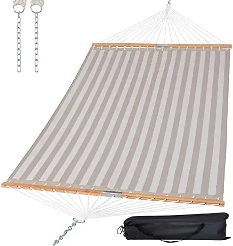 

Outdoor Hammock with Spreader Bar, Poolside Portable Hammock for Outside, Coffee Conejos accesorios bebedero Hay bag for rabbits