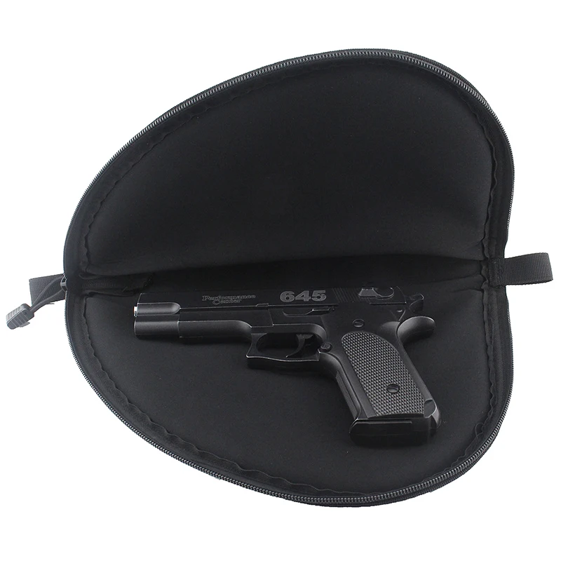 Heart-shaped Tactical Gun Bag Concealed Carry Airsoft Pistol Pouch Outdoor Sport Hunting Portable Handgun Protection Case 2