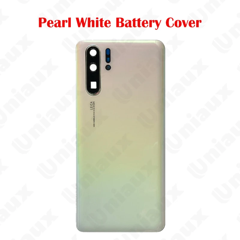 Back Housing For Huawei P30 Pro Battery Cover Rear Door Case With Camera Lens Glass P30 Pro VOG-L29 VOG-AL00 HW-02L Back Cover
