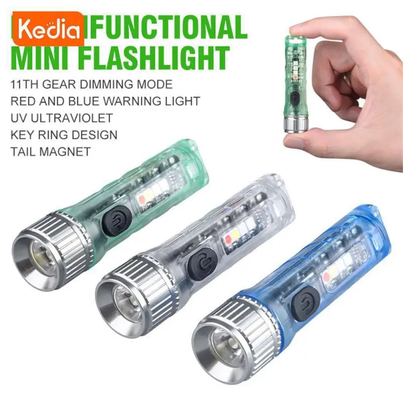 

Нажмите и удерживайте переключатель, чтобы включить сверхъяркий портативный фонарик, чрезвычайно яркий режим может достигать 500 люмен