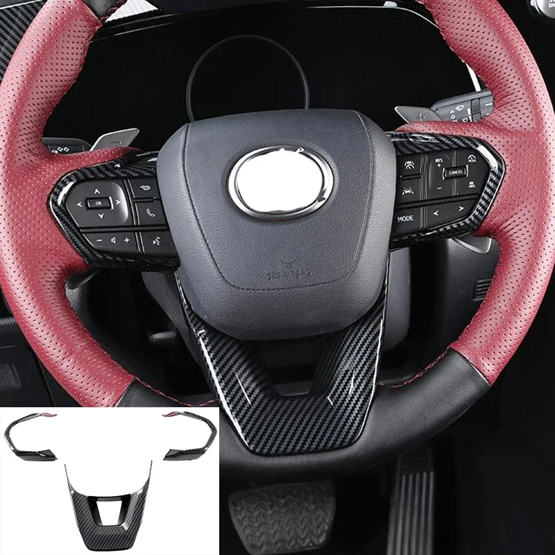 

Carbon Fiber For Lexus NX 260 350h NX260 NX350h 2022 2023 Window Lift Steering Wheel Gear Panel Dashboard Cover Trim Accessories