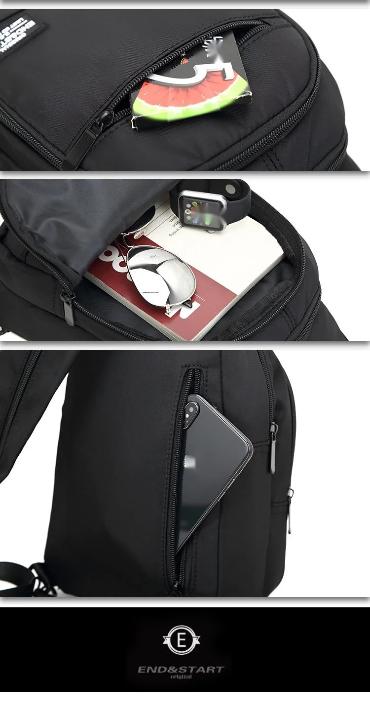 Rugzak, nieuwe aankomst mini kleine gepersonaliseerde rugzak, heren borsttas dual-purpose trendy merk lichtgewicht outdoor sport reizen kleine rugzak_voghion.com