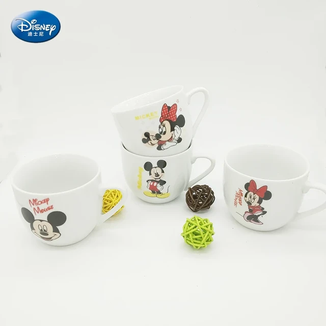 Disney Ceramic Mug Mickey Minnie Mouse Cartoon Milk Mugs Men Women Home  Drinking Cup Donald Duck Cute Coffee Mug Kids Water Cup - AliExpress