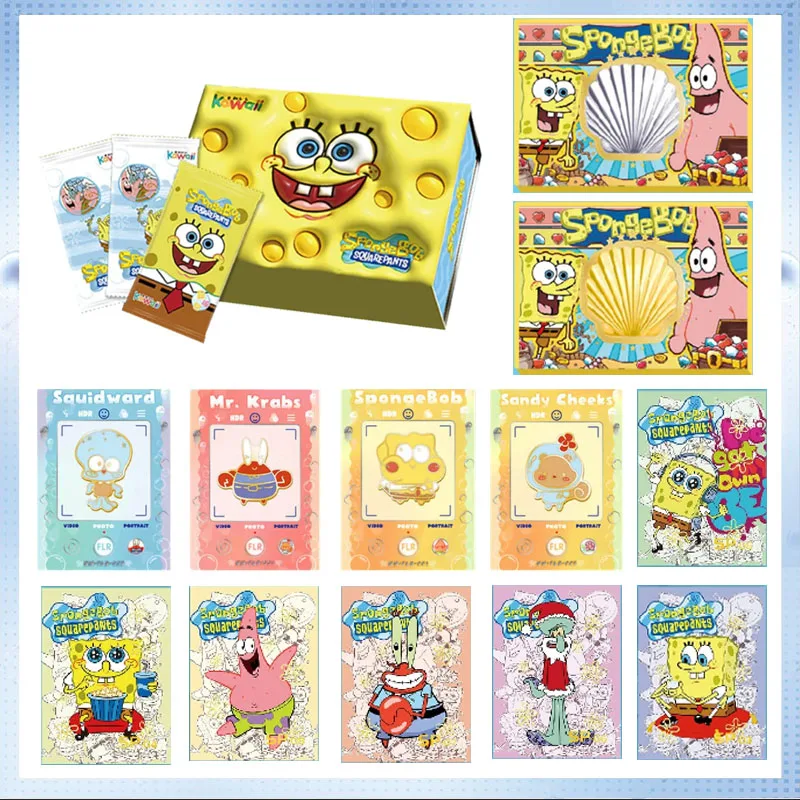 

SpongeBob SquarePants first collection card Guochuang two-dimensional fan animation trading collection card