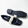 Swan Print Ballet Flats Shoes for Women Elegant Square Toe Elastic Band Mary Janes Shoes Ladies Shallow Spring Autumn Loafers 3