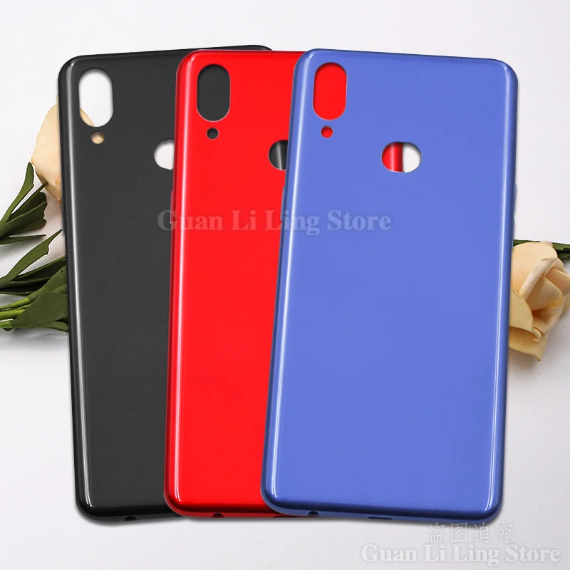 

New For Samsung Galaxy A10S A107 A107F A107FD A107M Battery Back Cover Plastic Chassis Panel Rear Door Housing Case Replace