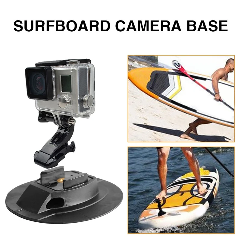 1 Piece Adhesive Camera Stable Mount Holder Outdoor Portable Camera Mount Stand For SUP Surfboard