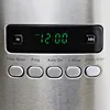 12 cup Drip Coffee Machine Reusable Filter Programmable Timer Digital Display Charcoal Water Filter Regular Bold Stainless Steel 5