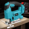 Cordless Jigsaw Electric Jig Saw Portable Multi-Function Woodworking Power Tool Adjustable Woodworking for Makita 18V Battery 3