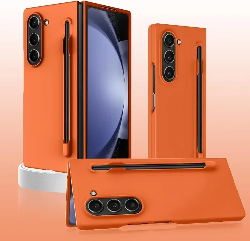 Slim Matte Skin Touch Shockproof Case with S Pen Holder