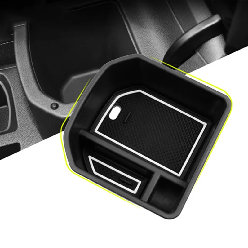 For Volkswagen VW T-ROC 2018 2019 2020 Console Armrest Central Storage Box Armrest Box Container Glove Organizer Cas