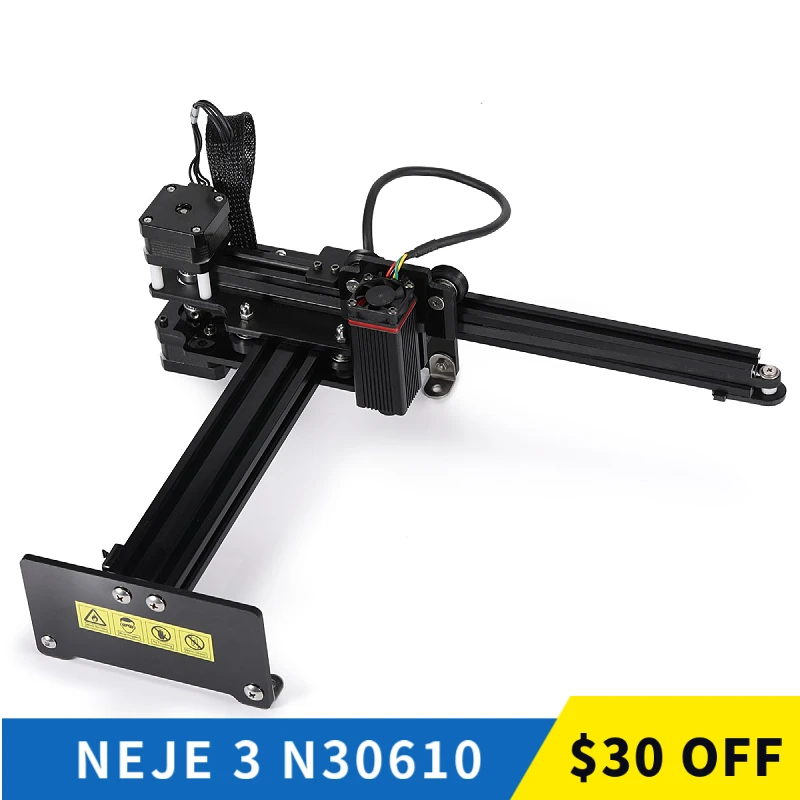 

NEJE 7W N30610 High Speed Mini CNC Laser Engraving Machine Printer for Metal/Paper/Plastics/Leather