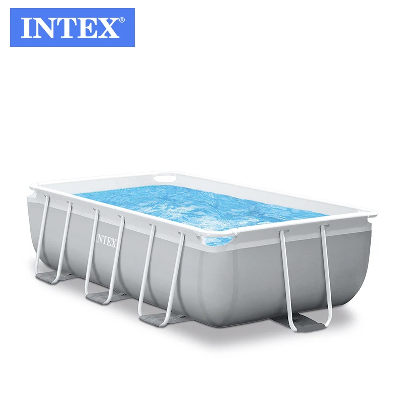 Original Intex 26788 4m X 2m X 1m Rectangular Metal Frame Swimming Pool original-intex-26788-4m-x-2m-x-1m-rectangular-metal-frame-swimming-pool