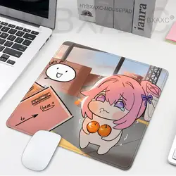 Gaming Mousepad - Doro Goddess of Victory NIKKE Design, Rubber Keyboard Overlock, Desk Mat & Office Accessory - 220x180x2mm (BLACK4)