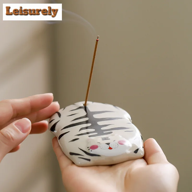 Cute Animal Incense Holder Mist Smoking Steamers Incense Burners Consecrate Smell Distributor Censer Yoga Supplies Collection