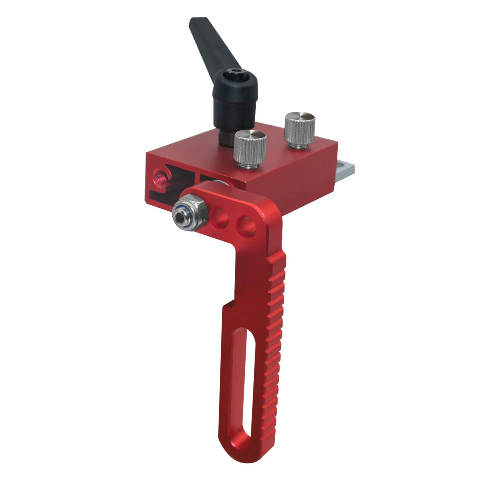 T-track 75 Type Aluminium Alloy Miter Track Stop Woodworking Chute Rail T-slot Miter Track Jig T-track T Screw Fixture Slot
