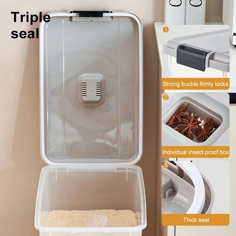 Sealed Grain Storage Container 5