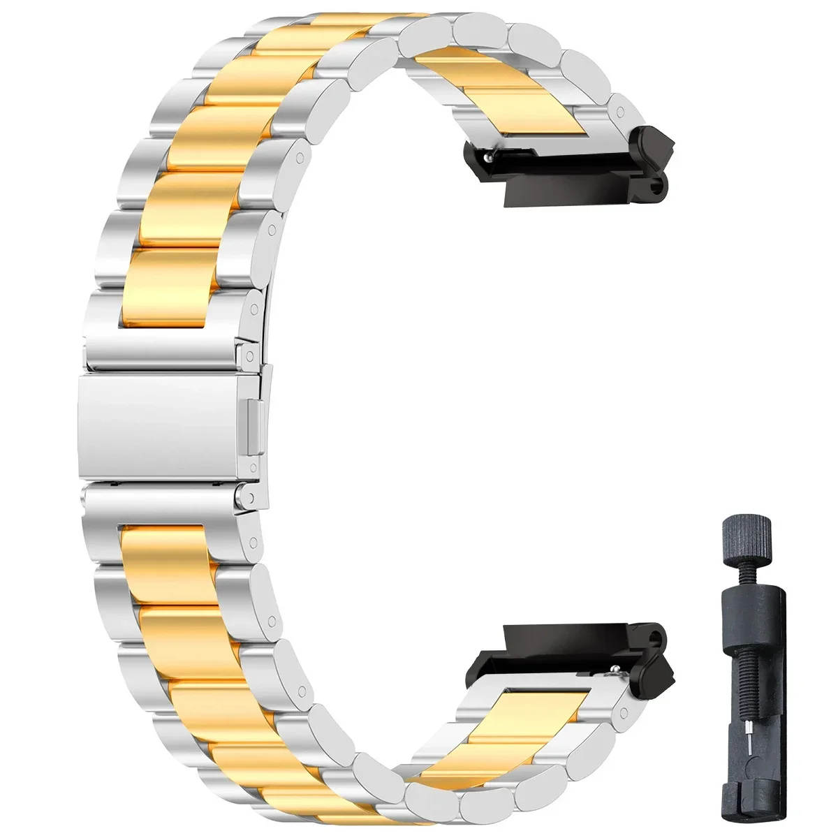 Premium Stainless Steel Smartwatch Bracelet Strap