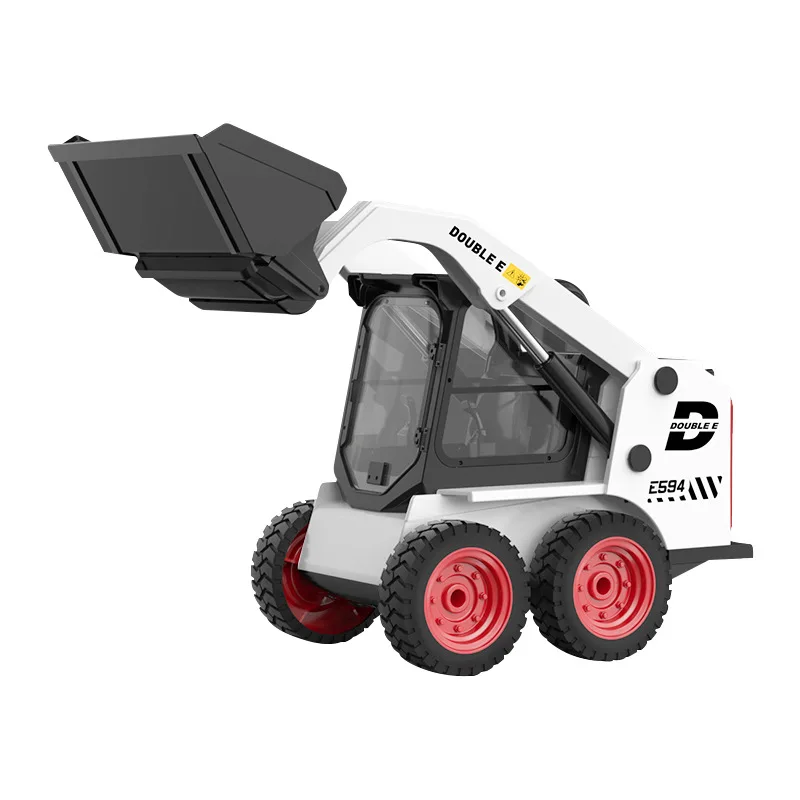 Double E594 1:14 Remote Control truck Loader Car Truck Remote control engineering car Excavator slip tractor Toy Boy gift 6