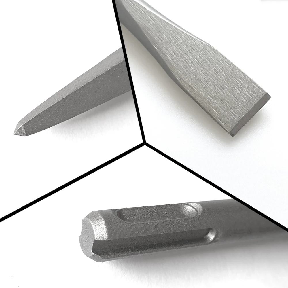 3PCS 치즐 세트 SDS 플러스 생크 전기 해머 드릴 비트 포인트 그루브 플랫 치즐 벽돌 도구 콘크리트 벽돌 벽 바위