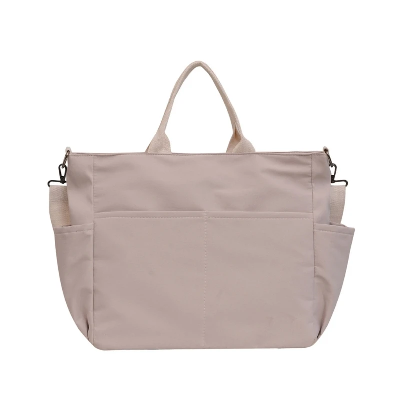 

Durable Tote Bag Crossbody Bag for Daily Commutes Nylon Handbag Large Capacity Shoulder Bag 517D