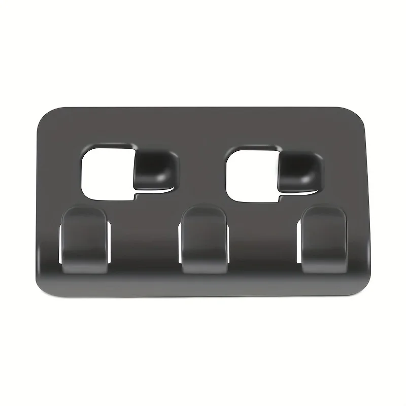 for Tesla for Model Y Rear Trunk Hook and Seat Button-Car Cargo, Grocery Bag Holder, and Umbrella Hanger Storage Interior