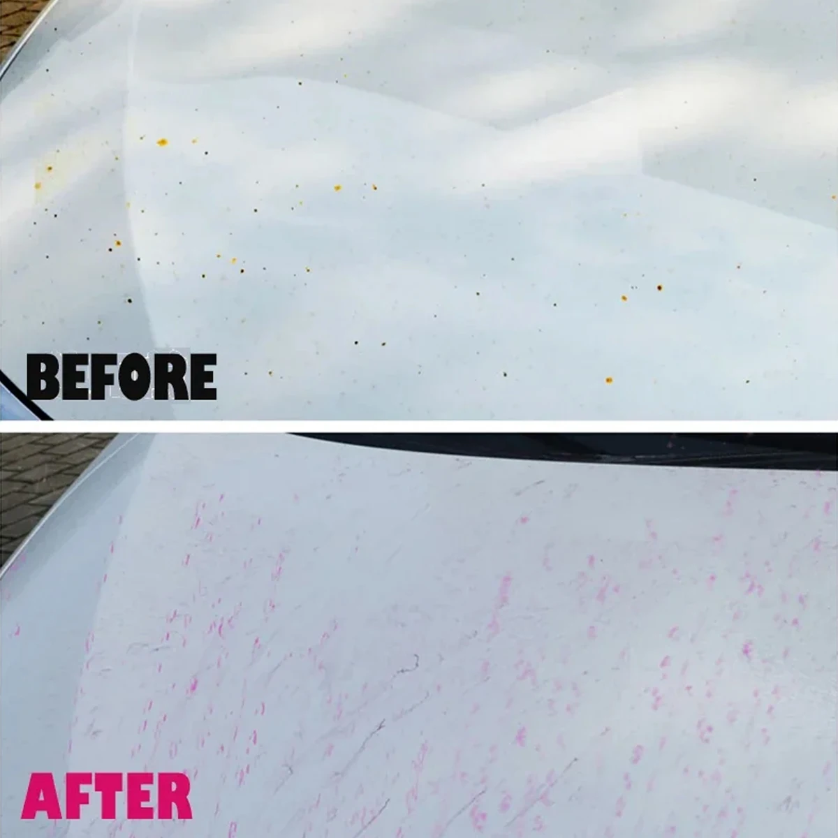 Car Iron Powder Rust Remover Metal Hub Rust Prevention Yellow Spot Removal Wheels Brake Rim Metal Dust & Iron Powder Remover G8