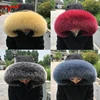 100% Real Fur Scarf For Women Winter Neck Warm Furry Fox Fur Collar Down Jackets Genuine Leather Fluffy Scarves Hood Shawls 1