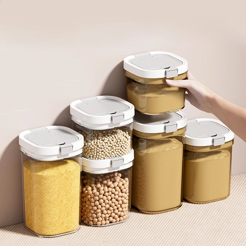 Moisture proof sealed milk powder can Portable milk powder storage tank Baby Rice noodles storage tank