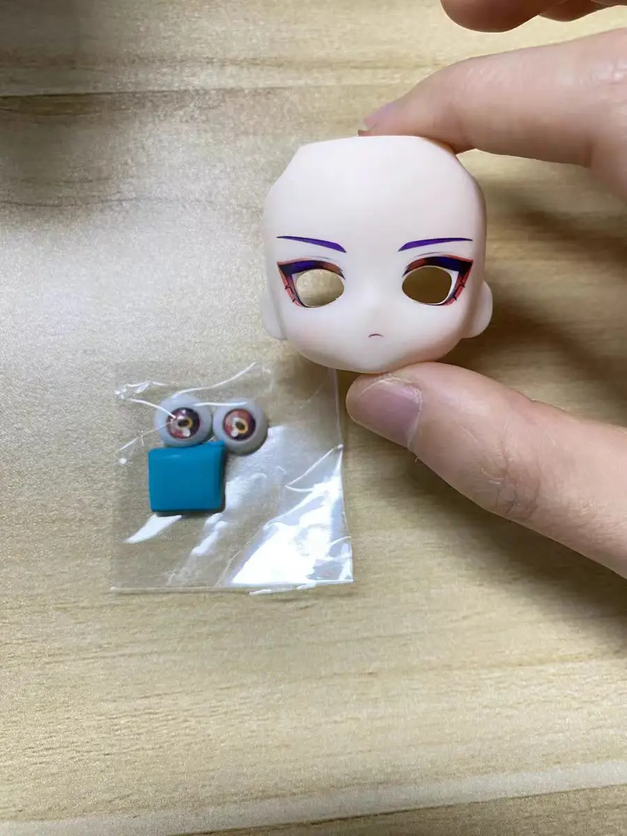 Dr.Ratio Ob11 Face with Eyeball Anime Water Sticker Handmade GSC Ob22 Hair Cosplay DIY Doll Accessories Original Product