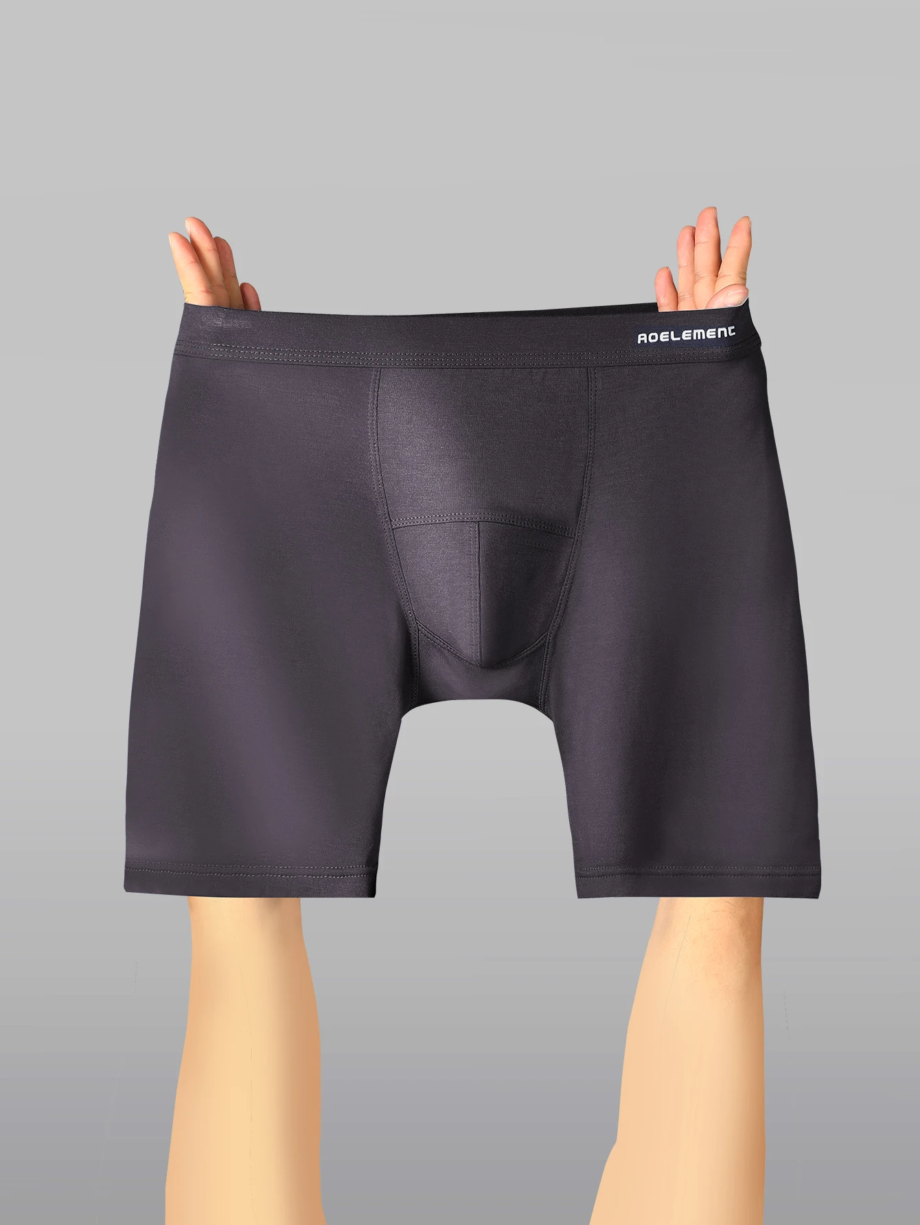 Men's underwear, extended sports pants resistant to wear with five quarters, flat corner conditioned pants, running speed and drying four corners