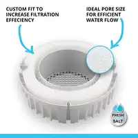 6 or 12PCS Compatible Foam Pad Fit for Fluval FX4 / FX5 / FX6 Aquarium Filter 2