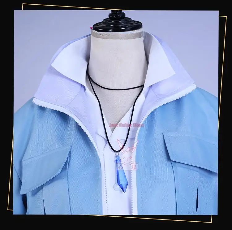 Eiden Cosplay Nu: Carnival Cosplay Costume with Necklace Custom Size Game Nu: Carnival Eiden Cosplay Nu Carnival Halloween 7