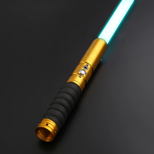 SaberFeast Sales Lightsaber Dueling RGB Juguetes Laser Saber Combat Blade Metal Handle Volume Adjusting Cosplay Toy Kids Gift 4