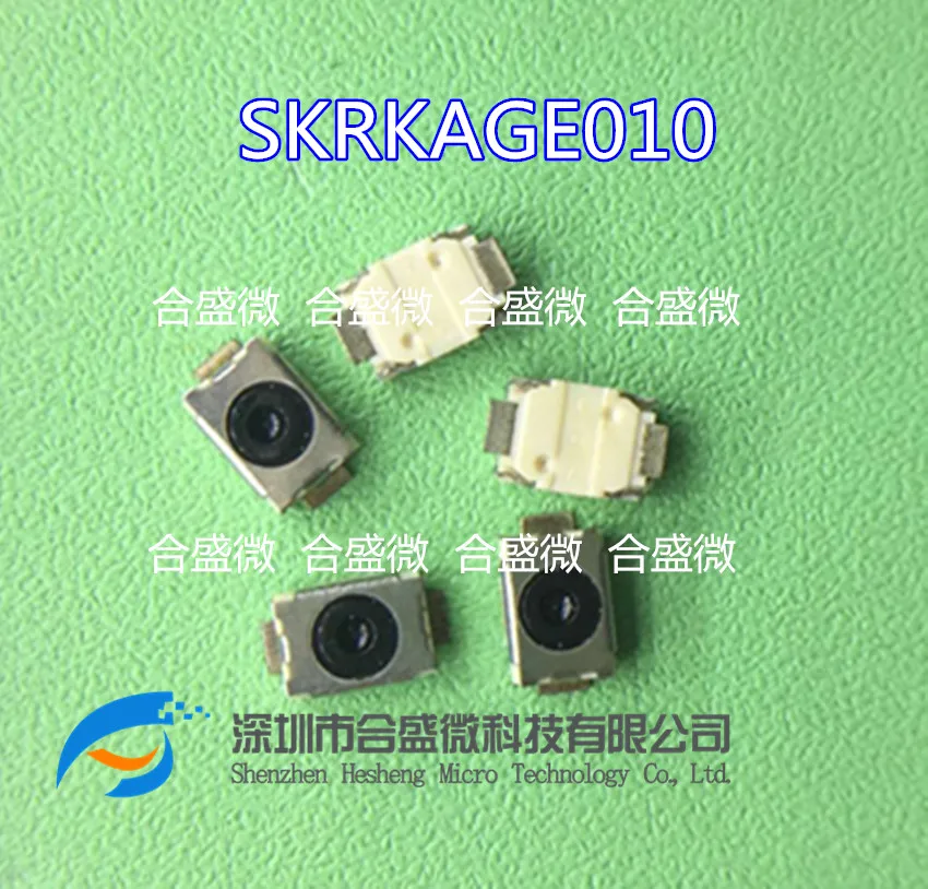 10pcsskqmbbe010 imported from japan 3 6 5 patch 2 pin touch switch micro key button reset Japan Imported Alps Touch Switch Skrkage010 Patch 2 Feet 3*4*1.5 Reset Switch Button