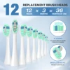 Smart Electric Toothbrush Rechargeable With 12pcs Replacement Head USB Tooth Brush 5 Modes Clean Whitening Sonic Toothbrush 2