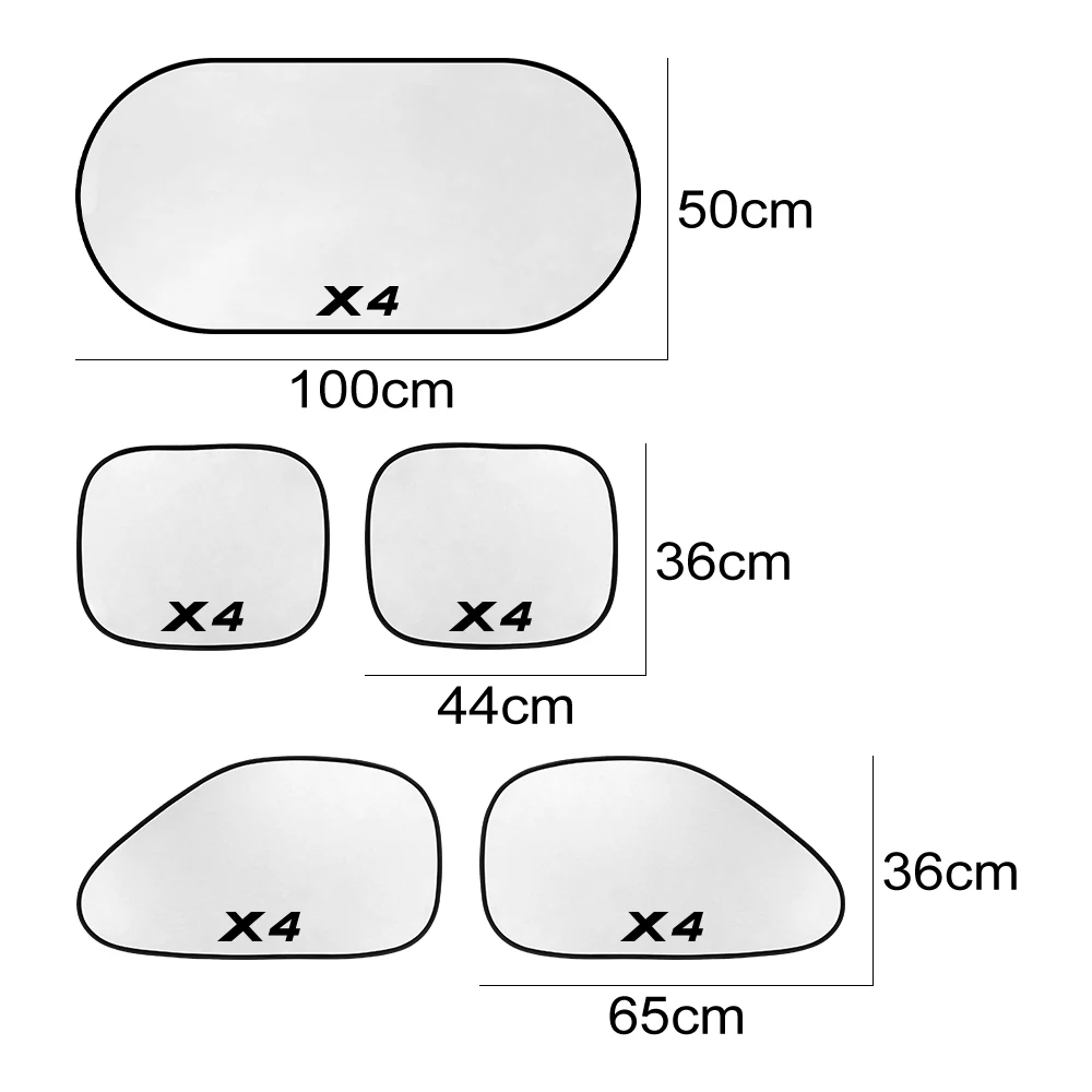 Auto Windshield Sunshade Cover For BMW X5 E70 F34 G38 E53 G20 X1 F48 X2 F39 X3 E83 X4 F26 X6 E71 X7 G07 Anti UV Car Accessories