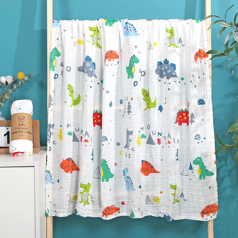 طفل بطانية قماط الخيزران القطن منشفة ملفوفة رقيقة...