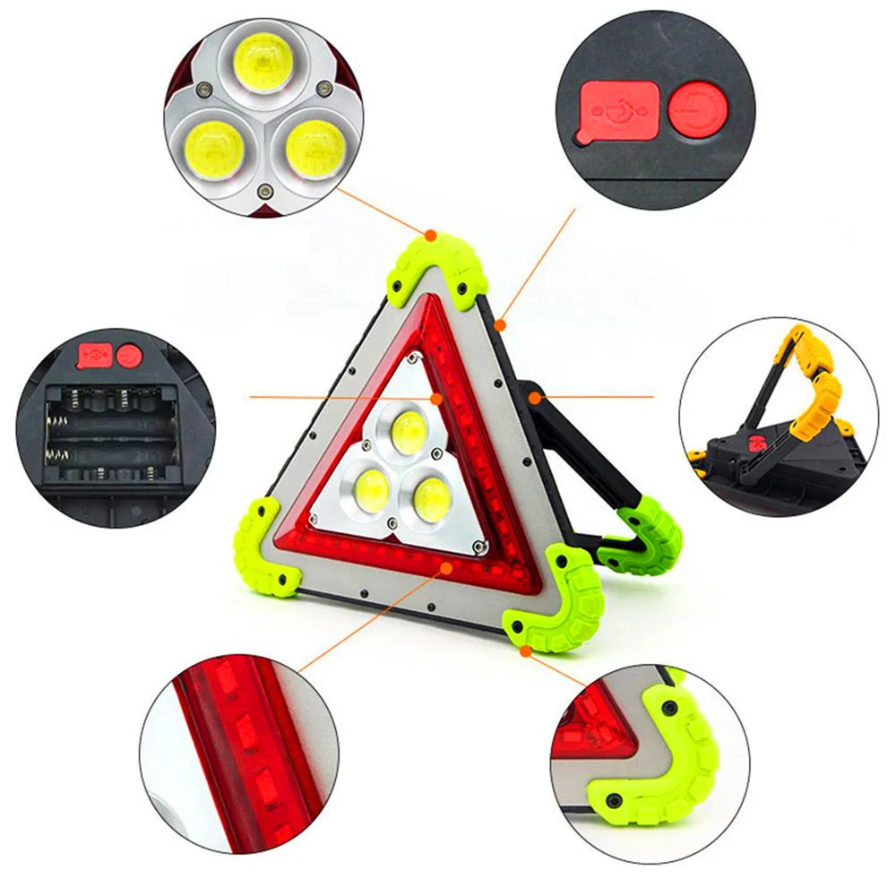 

Usb Oplaadbare Cob Led Verlichting Draagbare Waterdichte Led Flood Lights Camping Wandelen Emergency Auto Repareren