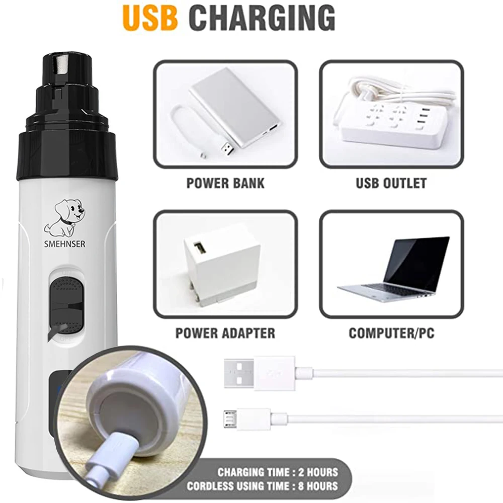 Electric Pet Nail Clipper 5