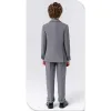 Toddler Classic Boys'Formal Suit Set Kids Formal Outfit Boys Formal Dresswear Vest Set 6