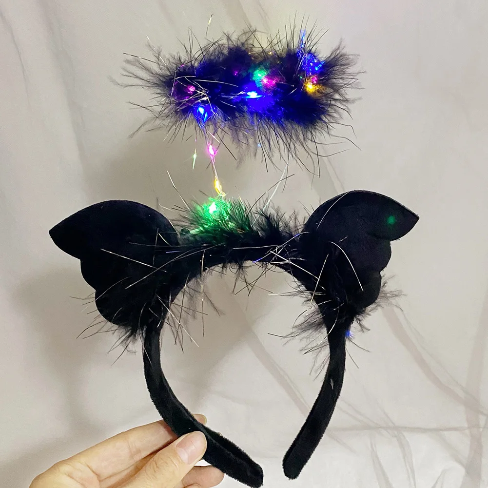 Light Up LED Angel Halo Diadema Alas De Plumas Blancas Fiesta Navidad  Disfraz Accesorio Para El Cabello De 1,22 €