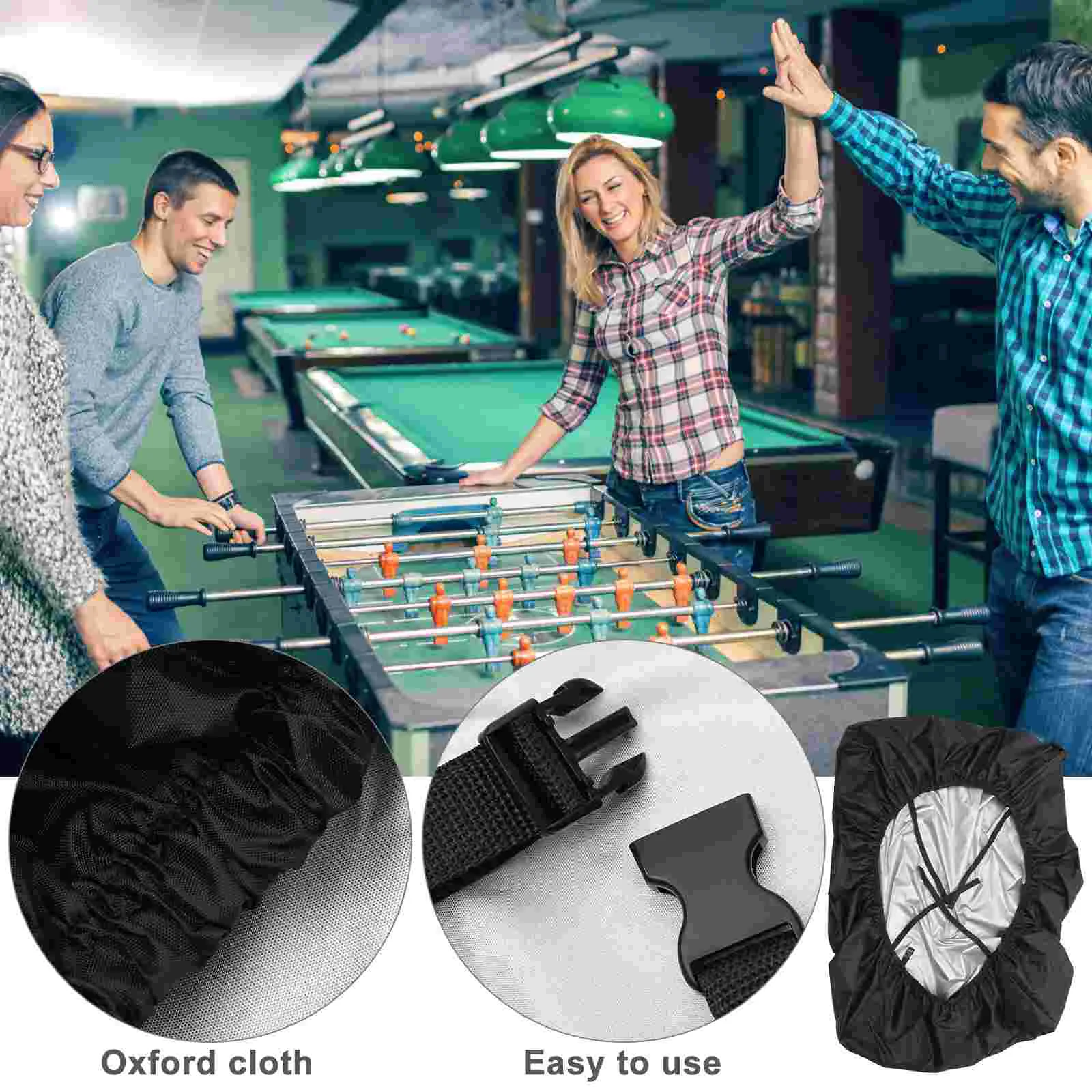 Professional Foosball Protector Oxford Cloth Table Cover Daily Use Football Table Cover