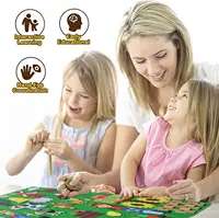 Felt Story Board Set Toy for kids Farm Animals Preschool Education Early Learning Interactive Play Mat Wall Hanging Gift for To 5